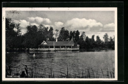 AK Dauenhof /Holstein über Elmshorn, Gasthaus Bokelmühle Vom Wasser Gesehen  - Elmshorn