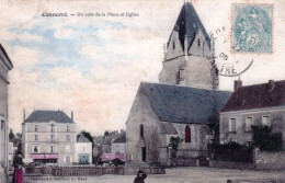 72 - Sarthe -   CONNERRE - Un Coin De La Place De L'église - Connerre