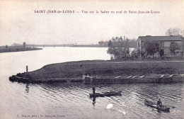 21 - Cote D'or -  SAINT JEAN De LOSNE -  Vue Sur La Saone En Aval De Saint Jean De Losne - Autres & Non Classés