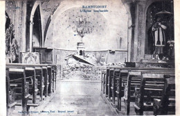 55 - Meuse - RAMBUCOURT - L'église Bombardée - Otros & Sin Clasificación