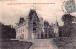 49 - Environs Saumur - Chateau De Salvert Par Neuillé - Cachet Vivy - Saumur