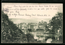 AK Cassel, Blick Auf Die Fulda Und Unterneustadt  - Fulda