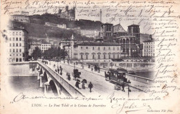 69 - Rhone - LYON -  Le Pont De Tilsit Et Le Coteau De Fourviere - Autres & Non Classés