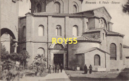 Emilia Romagna-ravenna S.vitale Esterno Animata Veduta Esterno Basilica Primi 900 (f.piccolo) - Ravenna