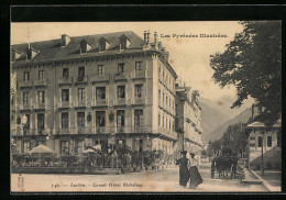 CPA Luchon, Grand Hotel Richelieu  - Luchon