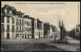CPA St-Gaudens, Boulevard Du Midi, Promenade Des Tilleuls  - Saint Gaudens