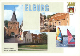 72378360 Elburg Stadttor Teilansichten Windsurfer Elburg - Sonstige & Ohne Zuordnung