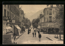 CPA Luchon, Avenue Carnot Et Allées D`Eligny  - Luchon