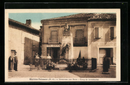 CPA Martres-Tolosane, Monument Aux Morts, Camp De Sarrabezoles  - Autres & Non Classés