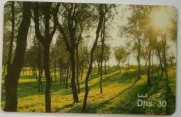 UAE DHS. 30 Prepaid - Trees - Emirats Arabes Unis