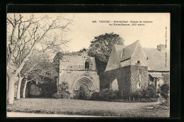 CPA Bois-de-Cene, Ruines De L`Abbaye De I`Ile-de-Chauvet  - Other & Unclassified