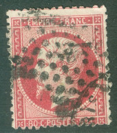 France  24  Ob  B/TB   - 1862 Napoléon III.