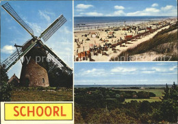 72378291 Schoorl Windmuehle Strandpartie  - Otros & Sin Clasificación