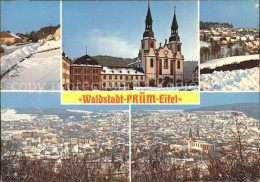 72378276 Pruem Eifel Waldstadt Kirche Stadtblick Pruem Eifel - Other & Unclassified