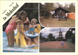 72378255 Weerselo Camping De Molenhof Bungalows Tennisplatz Muehle  - Autres & Non Classés