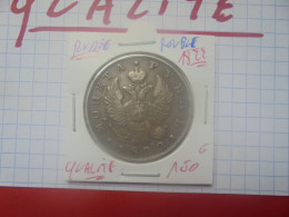 +++QUALITE+++RUSSIE 1 ROUBLE 1822 ARGENT+++(A.5) - Rusia