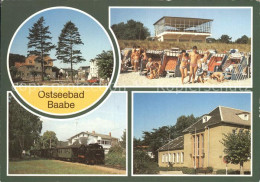 72377853 Baabe Ostseebad Ruegen Strand Dampflok Inselparadies Baabe - Autres & Non Classés