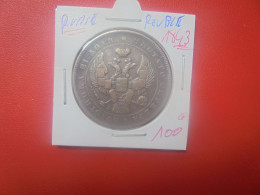 RUSSIE 1 ROUBLE 1843 ARGENT(A.5) - Rusia