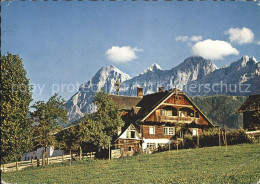 72377719 Ramsau Dachstein Steiermark Bergbauernhof Bochler Tritscherhof Torstein - Otros & Sin Clasificación
