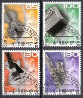 2008 Zu 1267-70 / Mi 2051-54 / YT 1978-81 Instruments De Musique Obl. - Used Stamps