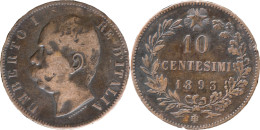 ITALIE - 1867 H Et 1893 BI - 10 Centesimi - 20-125 - Altri & Non Classificati