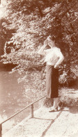 Photographie Vintage Photo Snapshot Mode Fashion Coiffure Cheveux élégance Chic - Personnes Anonymes