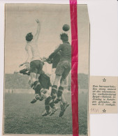 Antwerpen - Voetbal Wedstrijd België X Holland - Orig. Knipsel Coupure Tijdschrift Magazine - 1931 - Non Classés