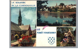 LA FORET FOUESNANT 29 - L'église Dominant L'Anse Costume Breton Le Sourire De La Cornouaille - La Forêt-Fouesnant