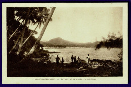 Ref 1654 - Scarce Early Postcard - New Caledonia - Entree De La Riviere A Houailou Pacific - Nouvelle-Calédonie