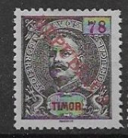 Portuguese Timor Mint No Gum 1913 - Timor