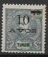 Portuguese Timor Mint No Gum 1905 - Timor