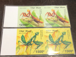 VIET  NAM  NORTH STAMPS-print Test Imperf 2004-(VIETNAM CHAU CHAU)4 STAMPS Good Quality - Vietnam