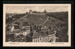 AK Esslingen, Neues Rathaus Mit Blick Zur Burg  - Esslingen