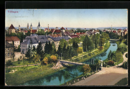 AK Villingen, Panorama Aus Der Vogelschau  - Sonstige & Ohne Zuordnung