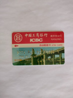 China, ICBC, Nanjing Branch,  (1pcs) - Tarjetas De Crédito (caducidad Min 10 Años)