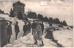 FR66 FONT ROMEU - Collection Sports D'hiver - Le Grand Hôtel - Promenade En Ski - Animée - Belle - Autres & Non Classés