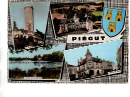 CPSM PIEGUT (Dordogne) - Autres & Non Classés