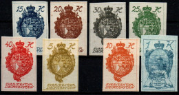 1920 - Liechtenstein 17/24 Stemmi  ND   ++++++++ - Unused Stamps