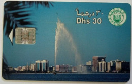 UAE Dhs. 30 Chip Card - City View, Dubai  ( C/N 9744 ) - United Arab Emirates