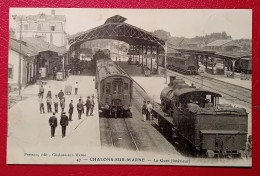 51 - CHALONS-SUR-MARNE  LA GARE - Châtillon-sur-Marne