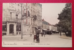 51 - CHALONS-SUR-MARNE  CARREFOUR DE LA GARE - Châtillon-sur-Marne