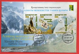 Kazakhstan 2018.   FDC. RCC. Almaty State Nature Reserve. Fauna - Kazakhstan