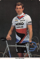 Vélo - Cyclisme - Coureur  Cycliste Paul Wellens - Team Miko Carlos  - Ciclismo