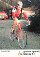 Vélo - Cyclisme - Coureur Cycliste André Gevers - Team Lejeune BP - 1991 - Cyclisme