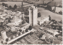 BASSOUES-d'ARMAGNAC (32) Le Donjon Et Le Château - Vue Aérienne  CPSM GF - Sonstige & Ohne Zuordnung