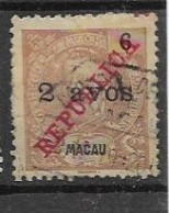 Portugal Macau VFU 95 Euros 1919 - Unused Stamps