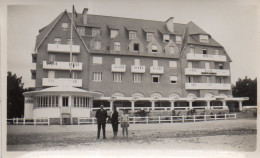 Photographie Vintage Photo Snapshot Carnac Plage Hotel  Britannia - Lieux