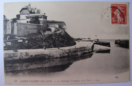 FRANCE - SEINE MARITIME - SAINT-VALERY-en-CAUX - Le Château Trompette Et Le Port - 1918 - Saint Valery En Caux