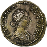 Faustina II, Denier, 161-176, Rome, Argent, SUP, RIC:734 - Die Antoninische Dynastie (96 / 192)