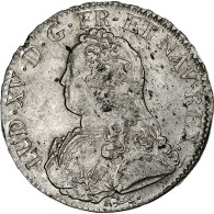 France, Louis XV, Ecu Aux Branches D'olivier, 1735, Bayonne, Argent, TTB - 1715-1774 Louis  XV The Well-Beloved